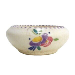 POOLE pottery England small ceramic bowl vintage approx 2 3/4" wide 1 1/8" tall